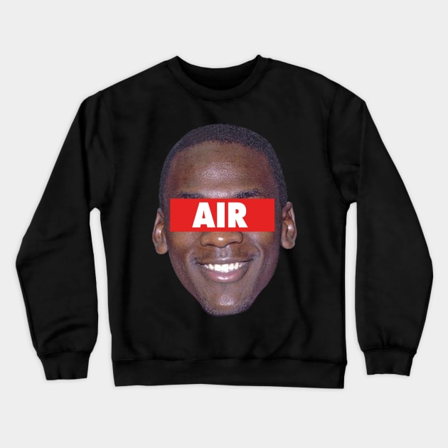 Michael Jordan 'Air' - Chicago Bulls Crewneck Sweatshirt by xavierjfong